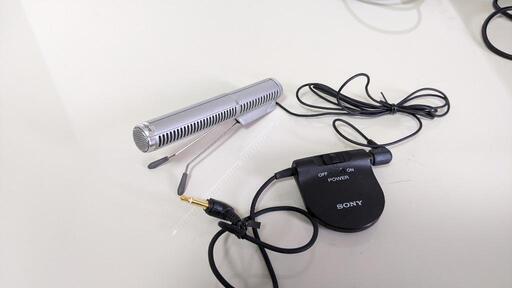 SONY単一指向性コンデンサマイク ECM-Z60