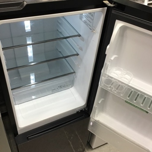 ●販売終了しました● 冷蔵庫　２ドア　154L 2020年製　ブラック　Hisense 中古品