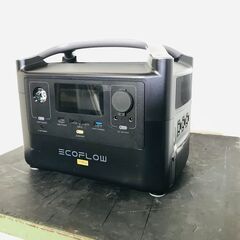 山口)下松市より　現状品　ポータブル蓄電池　EF4PRO　ECO FLOW　三元素リチウムイオン　※側面カバー　コード付き　BIZKD06H　