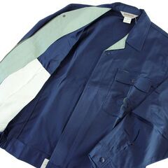 【No.53】BRONCAST 帯電防止生地 作業着 上のみ XLサイズの画像