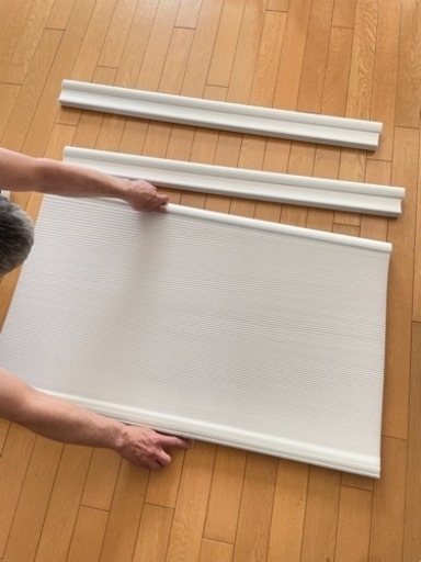 IKEA ハニカム構造ブラインド100センチ幅3本セット