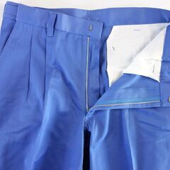 【No.53】CYCLE 防汚生地 帯電防止 作業着 上下セット Lサイズ ウエストアジャスター付きの画像