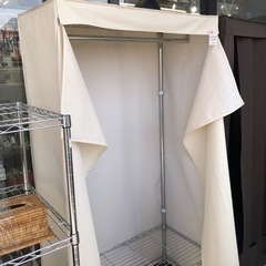 メタルラック カバー付き シルバー【トレファク上福岡】