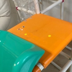 ジャンク品●ピープル室内用ジャングルジム滑り台付きの画像