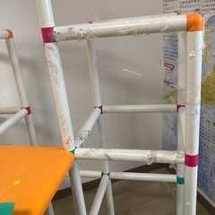 ジャンク品●ピープル室内用ジャングルジム滑り台付きの画像
