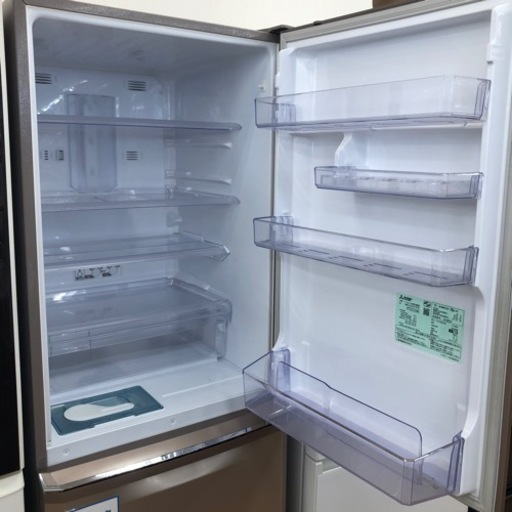 福岡市限定】三菱 370㍑ 冷蔵庫 3ドア 2015年製 MR-C37Z-P【配送無料】