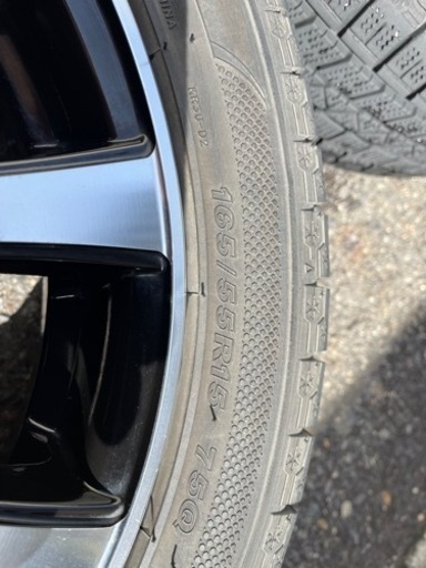 【個人】軽自動車用15インチアルミ4本