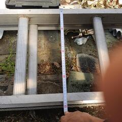 二段梯子　アルミの画像