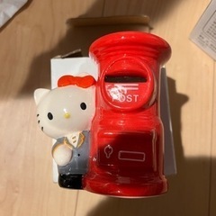 ✨本日処分予定！お早めに！最終値下げ✨新品✨キティちゃん貯金箱✨