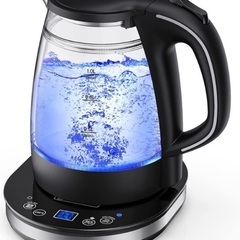 【未使用】LEDライト付き電気ケトル 1.0L