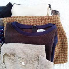 レディース服まとめ売り　M～Fサイズ　【10着】普段使い　質素　春秋冬　毎日使える!の画像