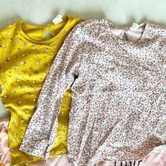 トップス ロンT H&M 5枚 90cmの画像