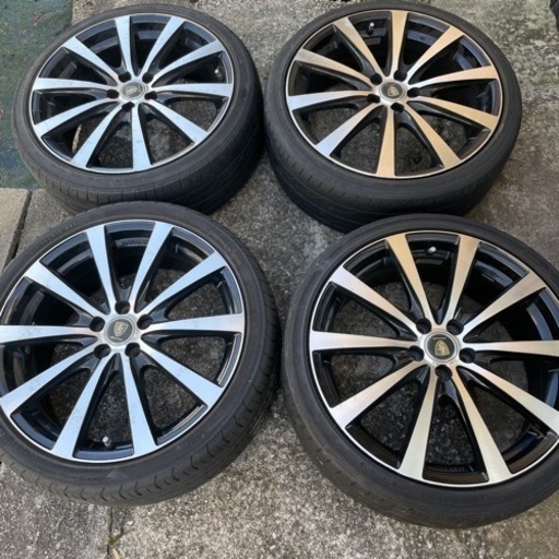 最終値下げします。215/40 18のアルミホイール4本