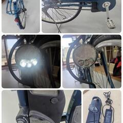 J016★使用感有り★電動自転車★SUISUI★BM-P10★内装3段★LEDオート★26インチの画像