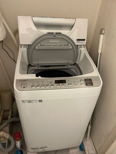 洗濯乾燥機　シャープ製　ES-TX5F