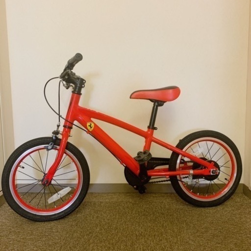 フェラーリ　キッズ　自転車　希少！