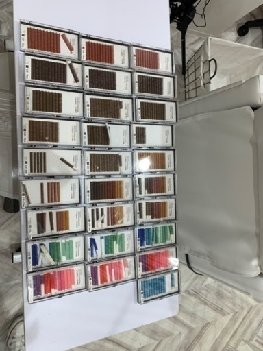 【カラーエクステ】ボリュームラッシュ28個セット　開業におすすめ♪