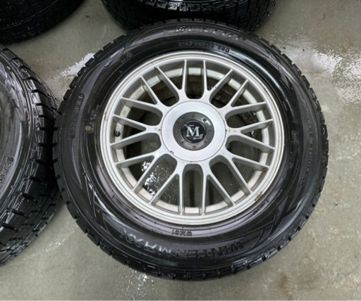 No.749 215/65R/16 ダンロップ ウィンターマックス 16×7J PCD 100 114.3 マルチ アルファード 他