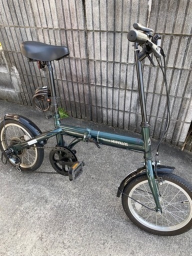 ミニベロ「折畳自転車16㌅6段ギア」