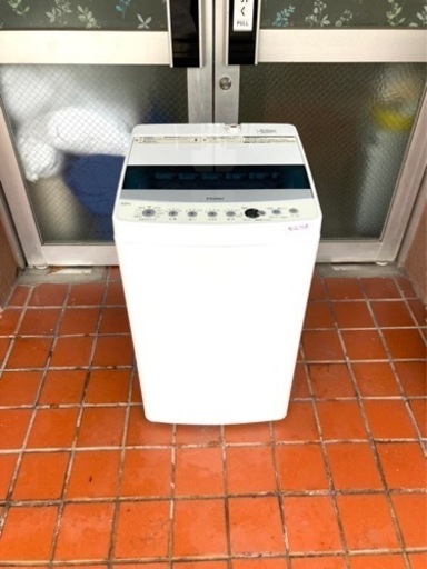 【値下げしました】洗濯機 ハイアール JW-C45D 21年製 4.5kg 2128