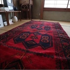 【緊急】195×95cm アフガニスタン産 ヴィンテージラグの画像