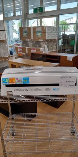 ★ジモティ割あり★ アイリスオーヤマ エアコン  2.2kw 18年製 室内機分解洗浄 SJ1930