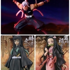 新品未開封‼️鬼滅の刃フィギュア 時透無一郎 宇髄天元 竈禰豆子...
