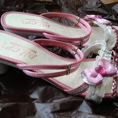 お姉ちゃんサンダル(ピンク)20cmの画像