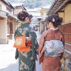 着物でぶらり♡