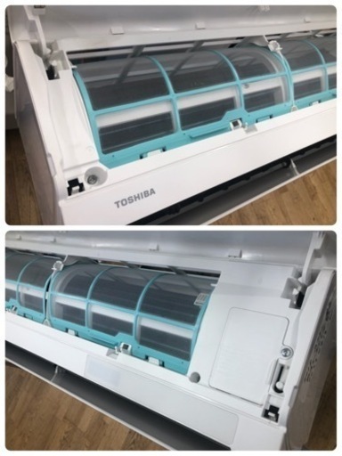 大幅値下げしました★K090★TOSHIBA製★2019年製冷暖房兼用エアコン6畳用★3カ月間保証付き★取付手配可能