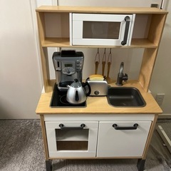 IKEA キッチン&家電おもちゃ付きの画像