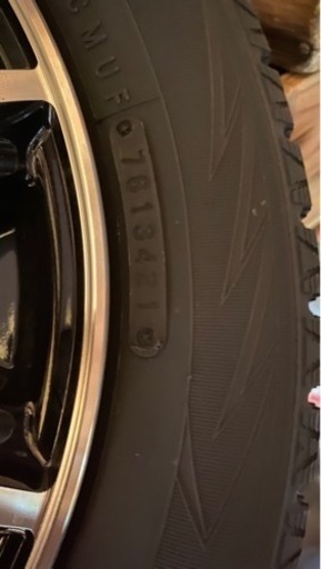 ホイール、タイヤ付き 4本セット