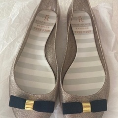 レインシューズ  38 ラバーシューズ　