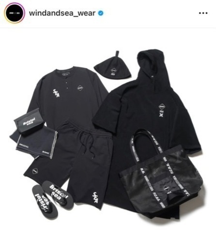 WIND AND SEA x F.C.Real Bristol サウナセット