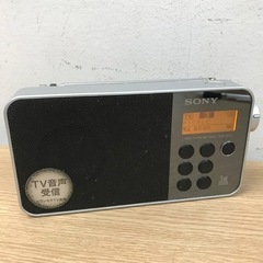 2304-478 SONY ラジオ XDR-55TV ブラック ...