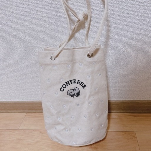converse × PEANUTS 巾着バッグ