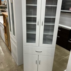 ㈱大満?収納量抜群?スリムカップボード　2733