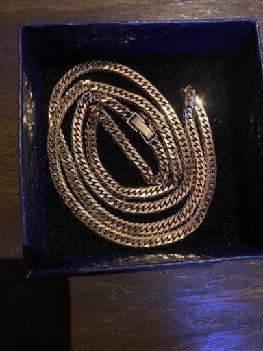 正規K18 30g 6面カット　50cm (美)