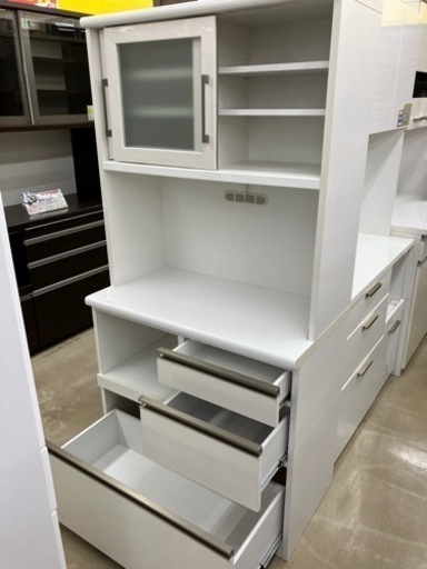 CRAFTKOGA?棚板調節可?2面レンジボード　2660