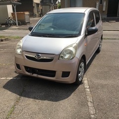 ダイハツ　エコカー　ミラ　予備検査済