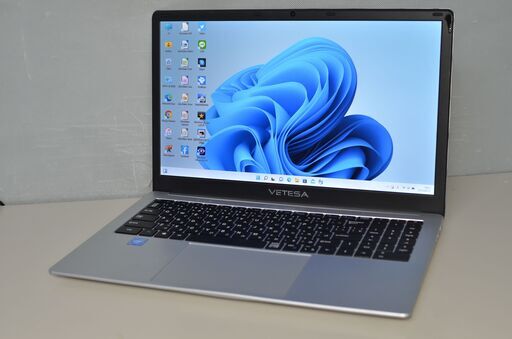 最新Windows11+office 新品爆速SSD120GB VETESA Celeron-N3350/メモリ6GB/15.6インチ/HDMI/無線内蔵/WEBカメラ内蔵/便利なソフト多数