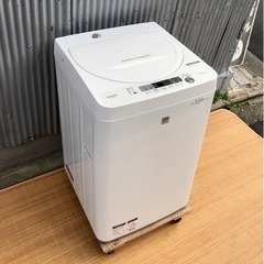 SHARP シャープ　4.5kg洗濯機　ES-G4E5-KW