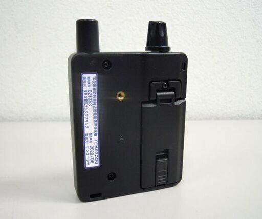 開封未使用品 TC型無線式 列車接近警報装置用受信機 TEMS3000 TC列警 黒 ☆ 札幌市 北区 屯田 