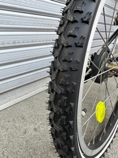 ☆前後タイヤ新古タイヤ☆ 22型ジュニアMTB　防犯登録料込‼︎ 《No.287》