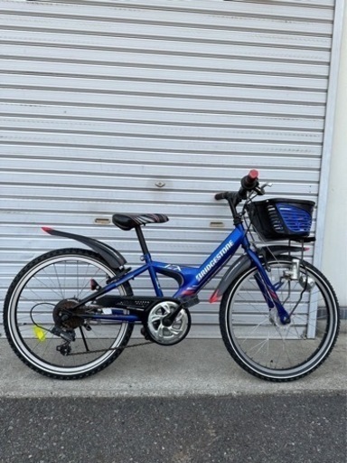 ☆前後タイヤ新古タイヤ☆ 22型ジュニアMTB　防犯登録料込‼︎ 《No.287》