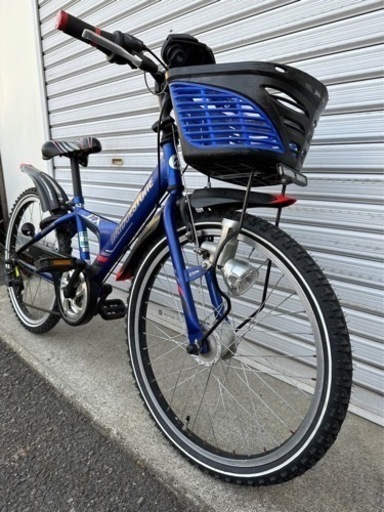 ☆前後タイヤ新古タイヤ☆ 22型ジュニアMTB　防犯登録料込‼︎ 《No.287》