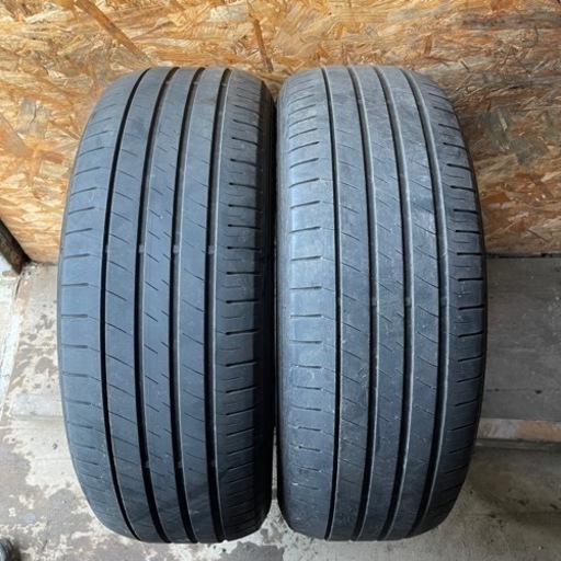 バリ山　DUNLOP ダンロップ　LEMANS V 225/60R17 夏タイヤ　2020年製　17インチ　2本