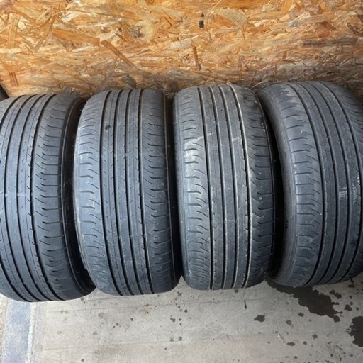 バリ山　DUNLOP ダンロップ　SP SPORTMAXX 050 225/40R18 夏タイヤ　2018年製　18インチ