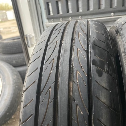バリ山　YOKOHAMA ヨコハマ　ADVAN FLEVA 165/55R15 夏タイヤ　2018年製　15インチ