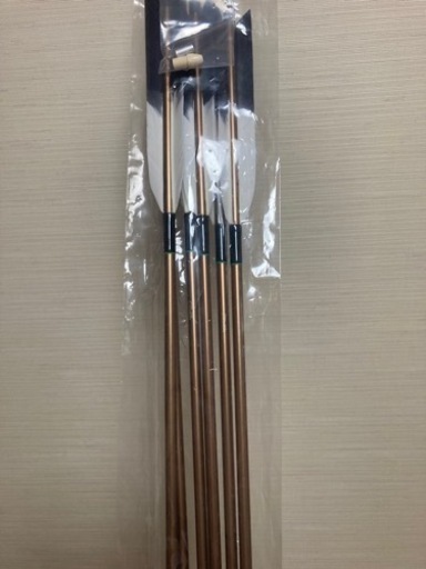 弓道 ジュラルミン矢（未使用、6本）